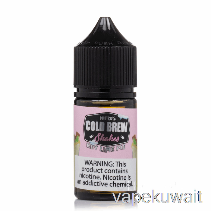 فطيرة الليمون الرئيسية - أملاح نيترو للمشروب البارد - 30 مل 45 ملجم نظام جراب Vape